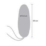 TOYJOY - HAPPINESS KNOCK KNOCK EGGSTAVAGANT VIBRATOR WITH REMOTE CONTROL PURPLE